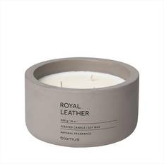 Blomus Fraga Royal Leather Scented Candle 14.1oz