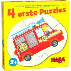 Haba 4 Little Hand Puzzles Emergency Vehicles
