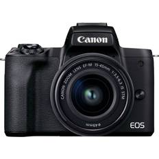 Canon Mirrorless Cameras Canon EOS M50 Mark II + EF-M 15-45mm F3.5-6.3 IS STM