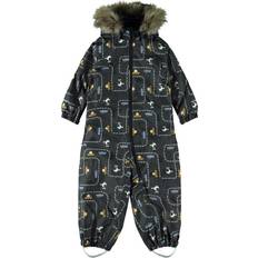 Name It Hooded Snowsuit - Ombre Blue (13177601)