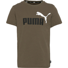 Puma Essentials+ Two-Tone Logo Youth Tee - Grape Leaf (586985-44)