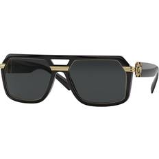 Versace Rechteckige Sonnenbrillen Versace VE4399 GB1/87