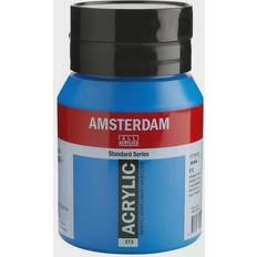 Amsterdam Standard Series Acrylic Jar Primary Cyan 500ml