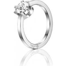 Forlovelsesringer Efva Attling Crown Wedding Ring - White Gold/Diamond