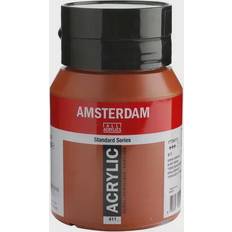 Oransje Akrylmaling Amsterdam Burnt Sienna 500ml