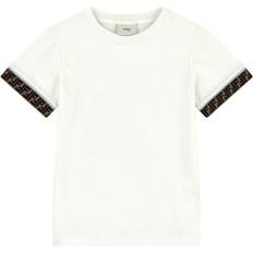 T-shirts Fendi FF Logo T-shirt - White (JUI018-F0TU9)