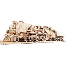 3D-Jigsaw Puzzles Ugears 3D Puzzle in Wood Train 538 Pieces