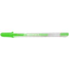 Grønne Gelpenner Sakura Gelly Roll Moonlight 10 Fluorescent Green Gel Pen 0.5mm