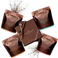 Inneholder ikke mineralolje Gaveeske & Sett Cocosolis Luxury Coffee Scrub Box 70g 4-pack
