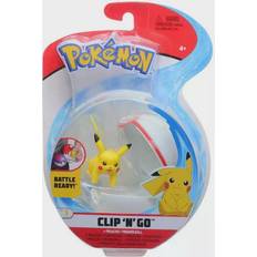 Toy Figures Tomy Clip N Go Pikachu + Premier Ball