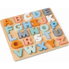 Knob Puzzles on sale Janod Sweet Cocoon Alphabet 26 Pieces
