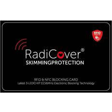 RFID-blokkeringskort RadiCover Skim-Block Card 3-LED RFID Skimming Protector - Black