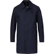 Mackintosh Cambridge Raintech Cotton Short Coat - Navy