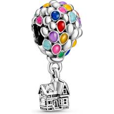 Pandora Charms & Pendants Pandora Disney Pixar's Up House & Balloons Charm - Silver/Multicolour