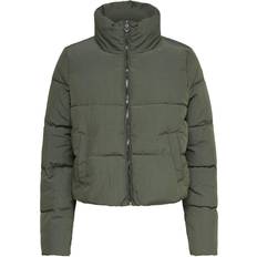 Only Damen - Winterjacken Only Solid Colored Jacket - Green Grey/Grape Leaf