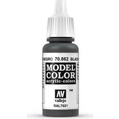 Schwarz Acrylfarben Vallejo Model Color Gris Negro Black Grey 17ml