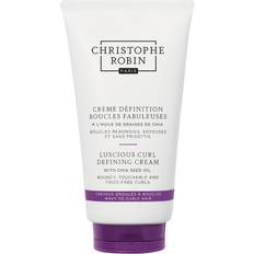 Glansfull Curl boosters Christophe Robin Luscious Curl Defining Cream with Chia Seed Oil 150ml