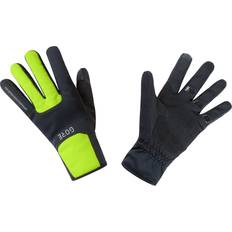 Gore Windstopper Thermo Gloves Unisex - Black/Neon Yellow
