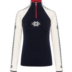 Dale of Norway Geilo Women's Sweater - Navy/White/Red