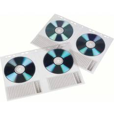 Oppbevaring dvd Kontorartikler Hama CD Binder Sleeves DIN A4