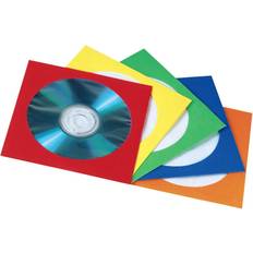 Oppbevaring dvd Kontorartikler Hama CD/DVD Paper Sleeve