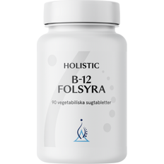 Naturell Vitaminer & Mineraler Holistic B-12 Folic Acid 90 st