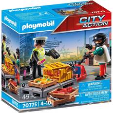 Playmobil city action Playmobil City Action Customs Check 70775