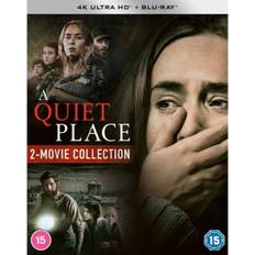 Skrekk 4K Blu-ray A Quiet Place Part I and Part II: 2-Movie Collection