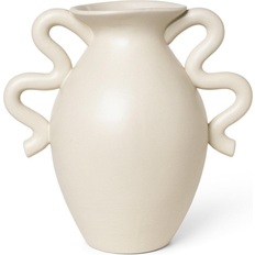 Weiß Vasen Ferm Living Verso Vase 27cm