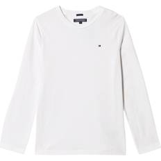 9-12M T-Shirts Tommy Hilfiger Long Sleeve Organic Cotton T-shirt - Bright White (KB0KB04141)