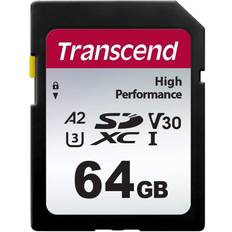 64 GB - Compact Flash Minnekort Transcend 330S SDXC UHS-I U3 V30 A2 64GB