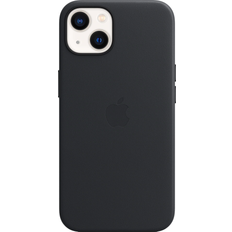 Leder/Kunstleder Hüllen Apple Leather Case with MagSafe for iPhone 13