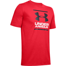 Under Armour GL Foundation Short Sleeve T-shirt - Red/White