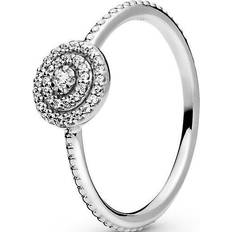 Pandora Rings Pandora Elegant Sparkle Ring - Silver/Transparent