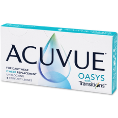 Senofilcon A Contact Lenses Johnson & Johnson Acuvue Oasys with Transitions 6-pack