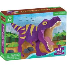 Mudpuppy Jigsaw Puzzles Mudpuppy Tyrannosaurus Rex Mini Puzzle 48 Pieces