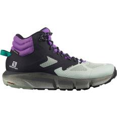 Salomon Hiking Shoes Salomon Predict Hike Mid GTX M - Black/Aqua Gray/Royal Lilac
