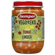 Semper Vego Organic Fettucine, Tomato and Lentils 8 Months 190g