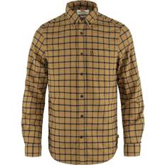 Fjällräven Övik Flannel Shirt - Buckwheat Brown/Dark Navy