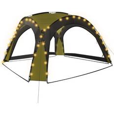 vidaXL Party Tent with LED and 4 Side Walls