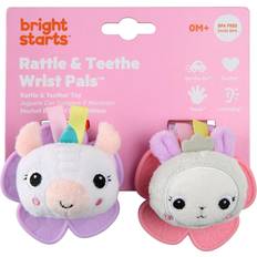 Bright Starts Activity Toys Bright Starts Teether & Rattle Wrist Pale
