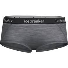Grau Slips Icebreaker Women's Merino Sprite Hot Pants - Gritstone Heather/Black