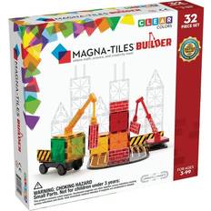 Byggesett Magna-Tiles Clear Colors Builder 32pcs
