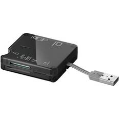 Microdrive Memory Card Readers Goobay 95674 All-In-One USB 2.0 Card Reader