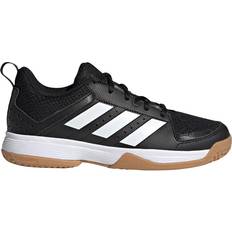 Adidas Barnesko adidas Junior Ligra 7 Indoor Shoes - Core Black/Cloud White/Core Black