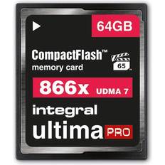 64 GB - Compact Flash Minnekort Integral UltimaPro Compact Flash 866x 64GB