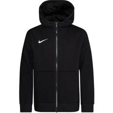 L Oberteile Nike Youth Park 20 Full Zip Fleeced Hoodie - Black/White (CW6891-010)