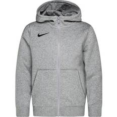 Nike Youth Park 20 Full Zip Fleeced Hoodie - Dark Grey Heather/Black (CW6891-063)