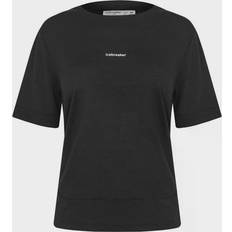 Icebreaker Women's ZoneKnit Merino Short Sleeve T-Shirt - Black