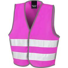 Körperschutz Result Kid's Enhanced Hi-Vis Vest - Pink
